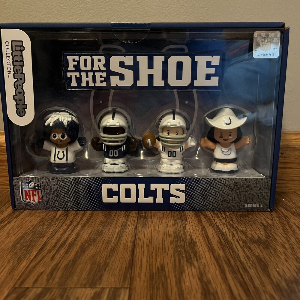 Little People Collector NFL Indianapolis Colts Fisher Price NEW